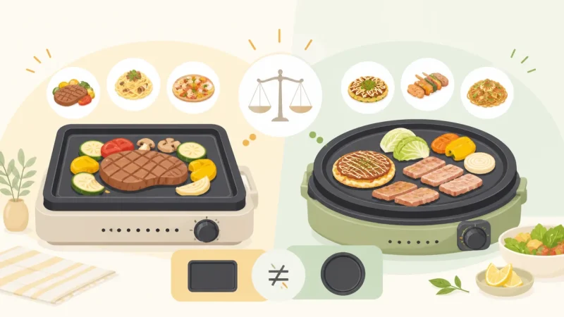 ビストロの達人プラスと焼き上手さんβの違いを比較｜用途別の選び方