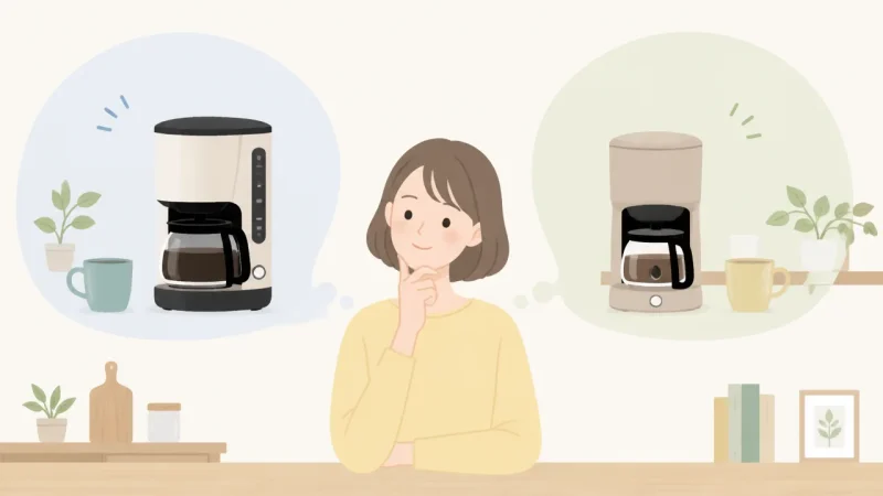 SC-C281とSC-C112の違いは?コーヒーメーカーを比較