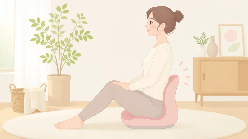 ペルフィットの使い方と座り方を解説|無理なく続けるコツ